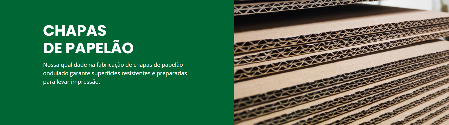 Chapas de Papelão